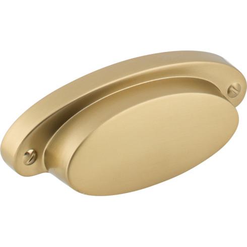 Champagne Bronze and Matte Black “Martin" Drawer Pulls and Cabinet Knob - Forge Hardware Studio
