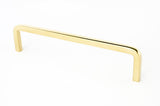 Unlacquered Polished Brass "Lumia" Cabinet Knob and  Drawer Pulls - Forge Hardware Studio