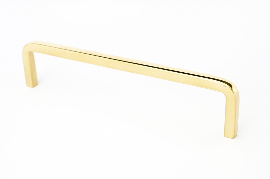 Unlacquered Polished Brass "Lumia" Cabinet Knob and  Drawer Pulls - Forge Hardware Studio