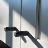 Knurled Matte Black Solid "Texture" Drawer Pulls and Knobs - Forge Hardware Studio