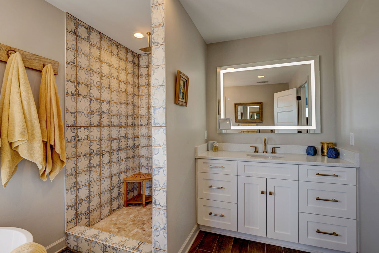 Freestone T-Bar Drawer Pulls in Satin Brass - Brass Cabinet Hardware 