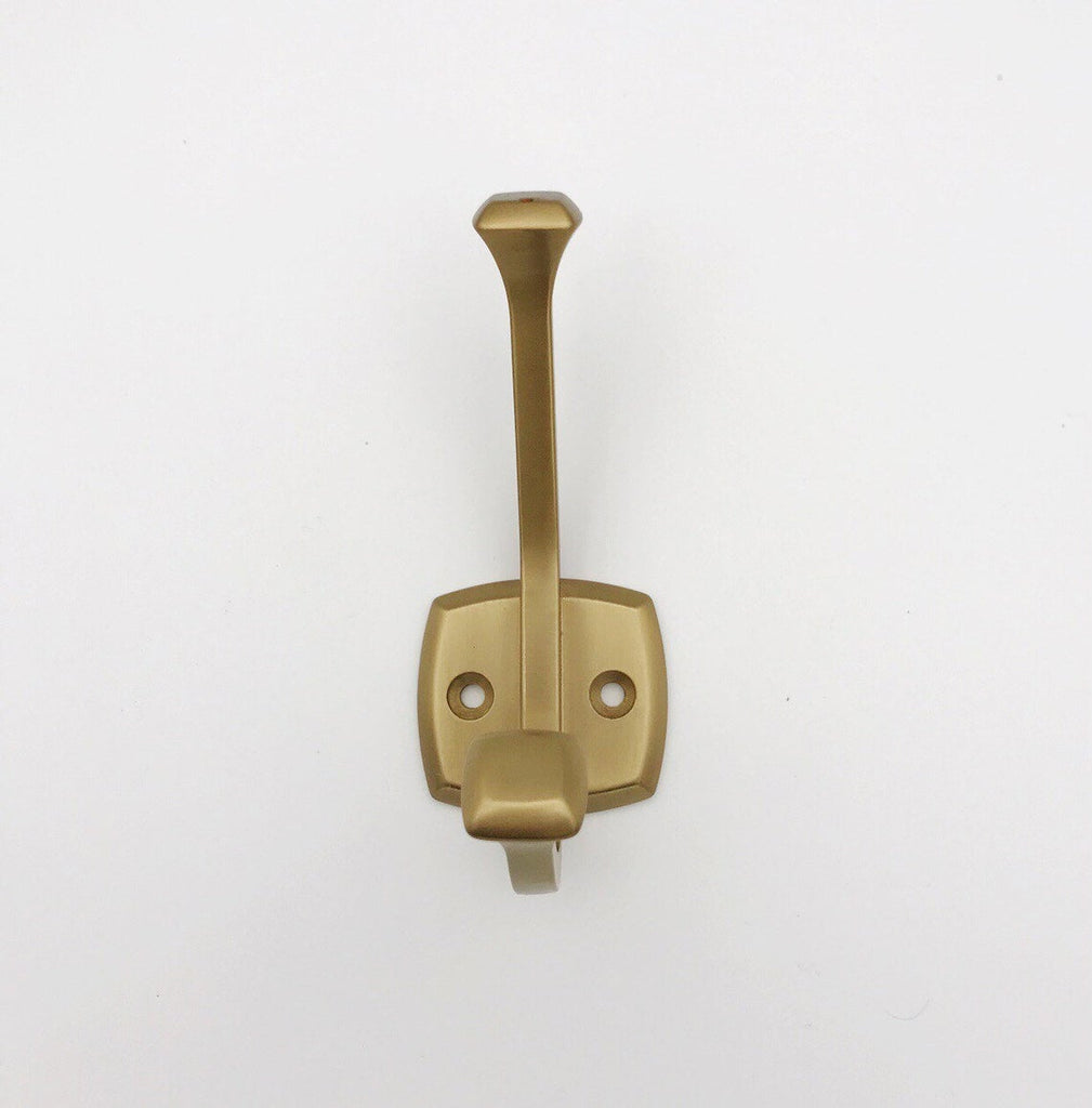 Champagne Bronze "Faye" Wall Hook - Forge Hardware Studio