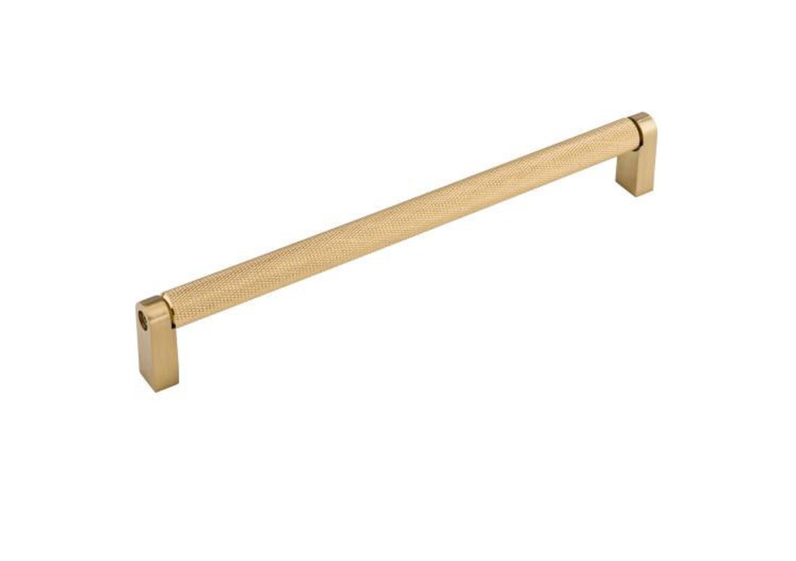 Champagne Bronze Knurled "Tessa" Cabinet Knobs and Drawer Pulls - Forge Hardware Studio