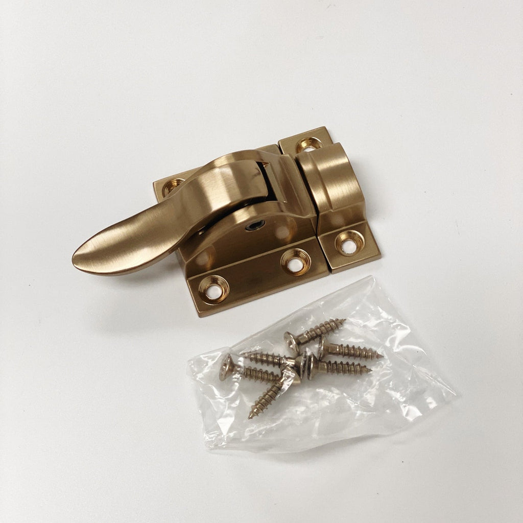 Champagne Bronze "Highline" Cabinet Latch - Forge Hardware Studio