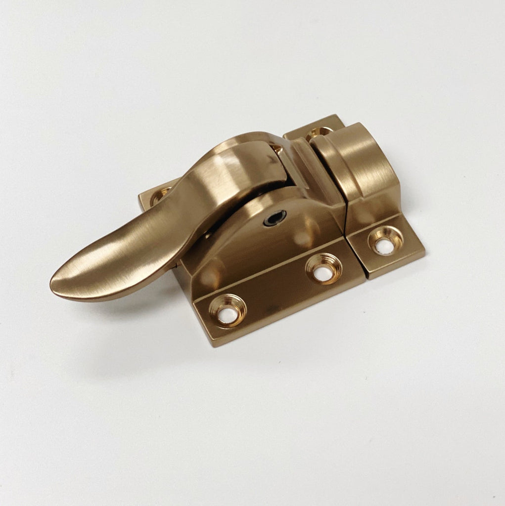 Champagne Bronze "Highline" Cabinet Latch - Forge Hardware Studio