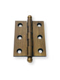 Antique Brass "Eloise" Kitchen Cabinet Hinge - Forge Hardware Studio