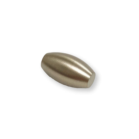 Lew's Hardware Brushed Nickel Barrel Series 10-101 Cabinet T-Knob - Forge Hardware Studio