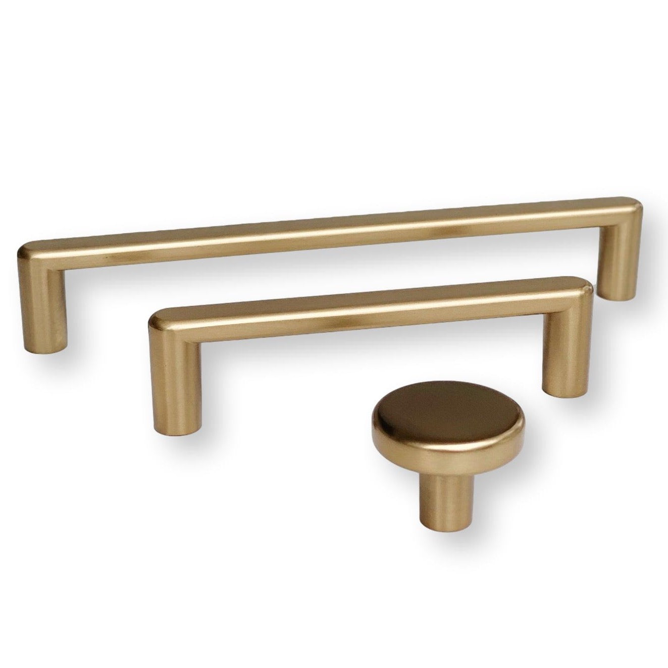 Champagne bronze cabinet clearance pulls
