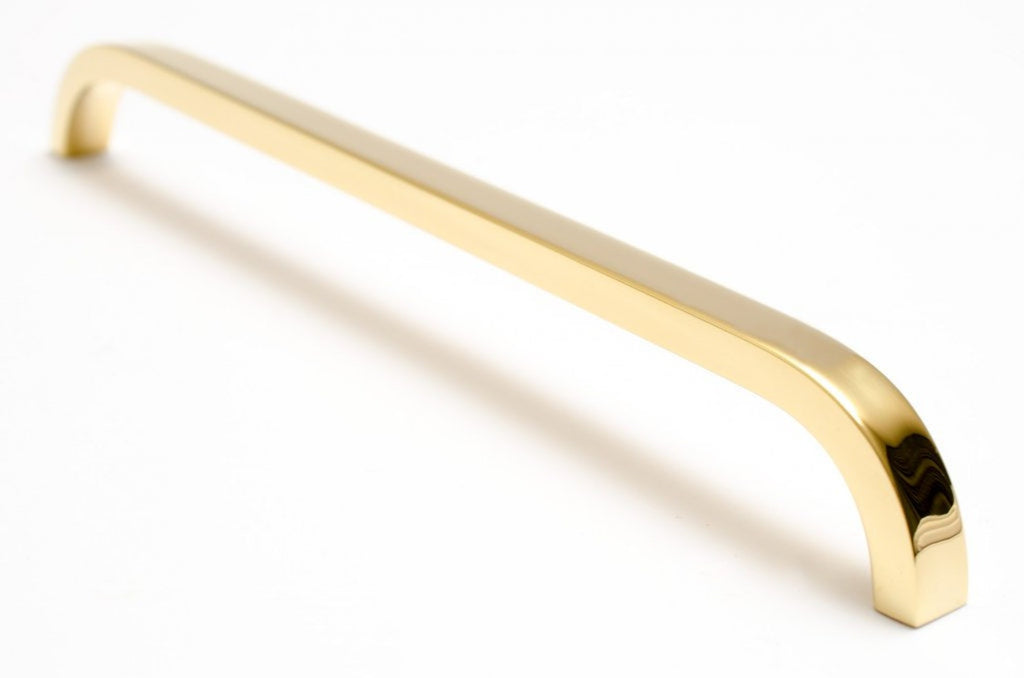 Polished Unlacquered Brass Cabinet Drawer Pulls and Closet Handles - Forge Hardware Studio