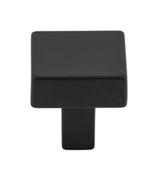 Matte Black "Montclair" Cabinet Knobs and Cup Pulls - Forge Hardware Studio