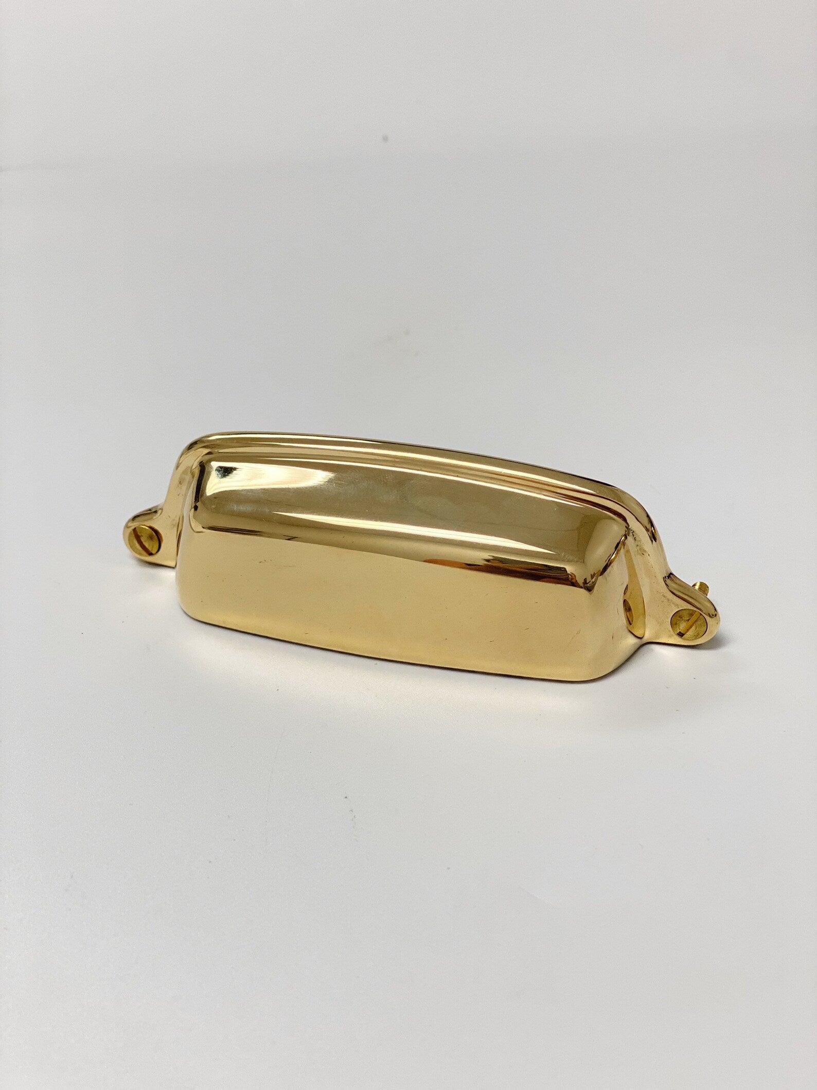 Unlacquered Brass Eloise Round Cabinet Knob