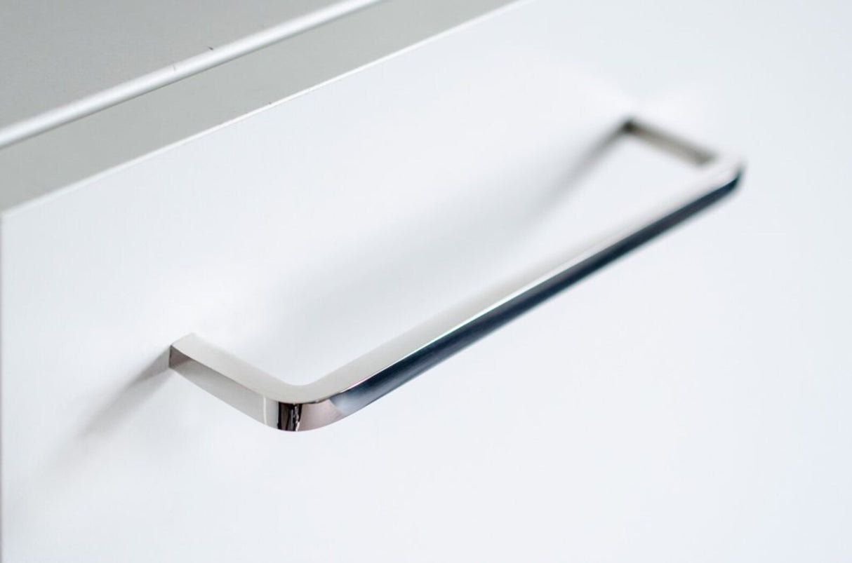 Polished Nickel "Lumia" Cabinet Knobs and Drawer Pulls - Forge Hardware Studio