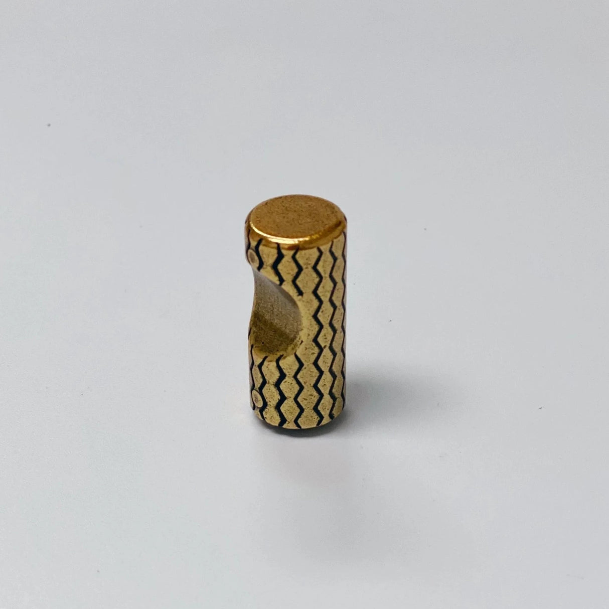 U-Shaped "Venice" Drawer Pull in Antique Brass - Forge Hardware Studio