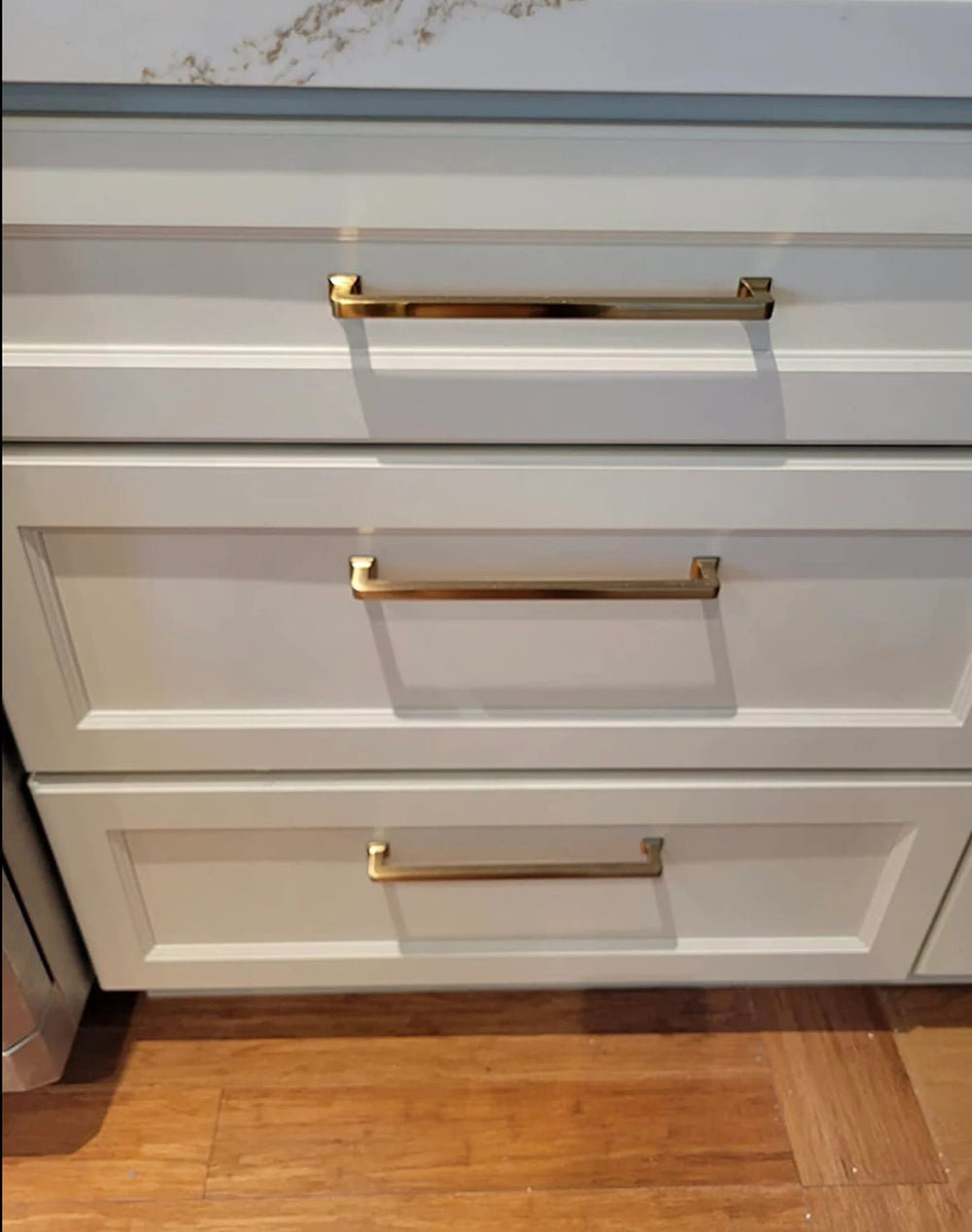 Champagne Bronze "Palm Beach" Cabinet Knobs and Pulls - Forge Hardware Studio