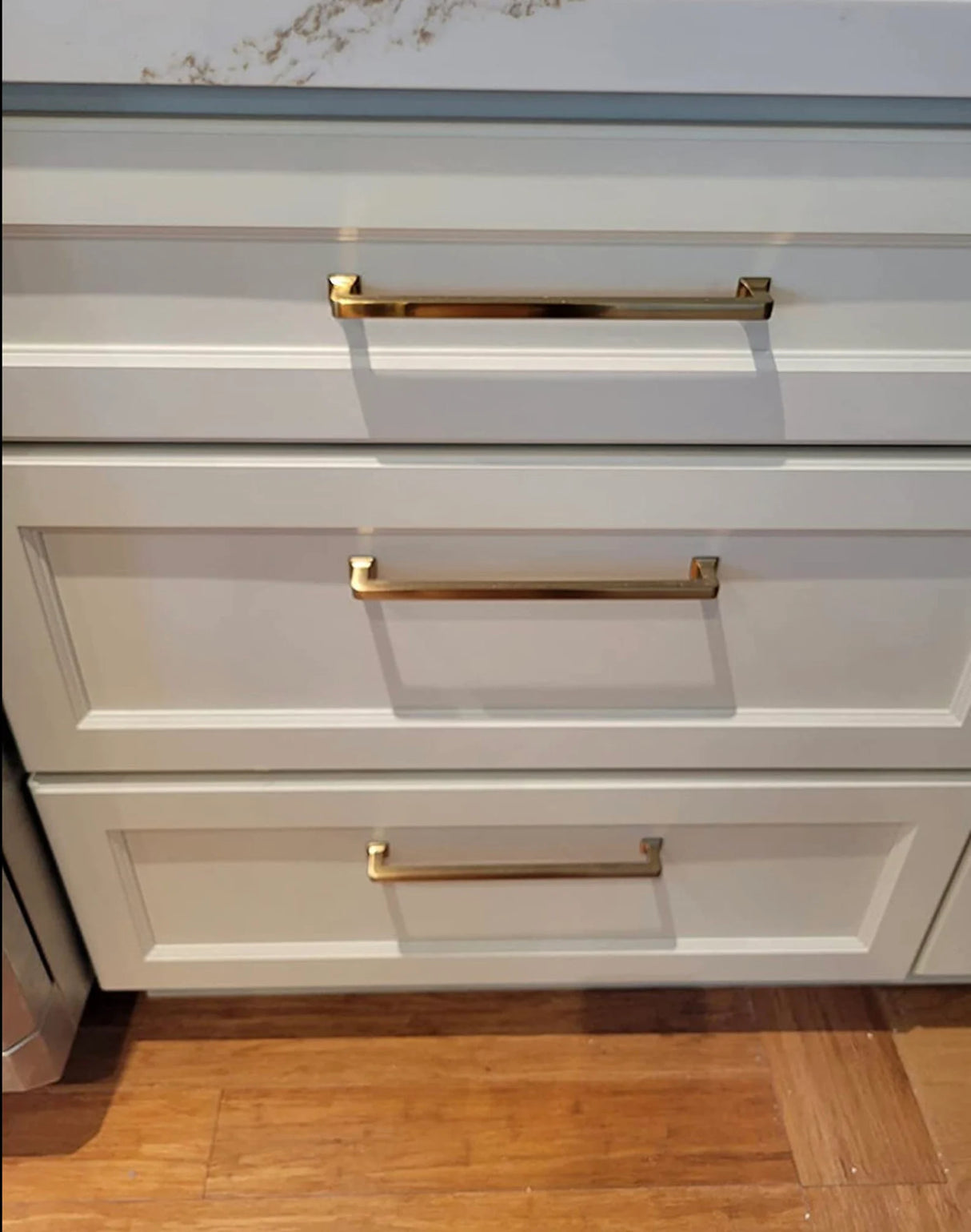 Champagne Bronze "Palm Beach" Cabinet Knobs and Pulls - Forge Hardware Studio