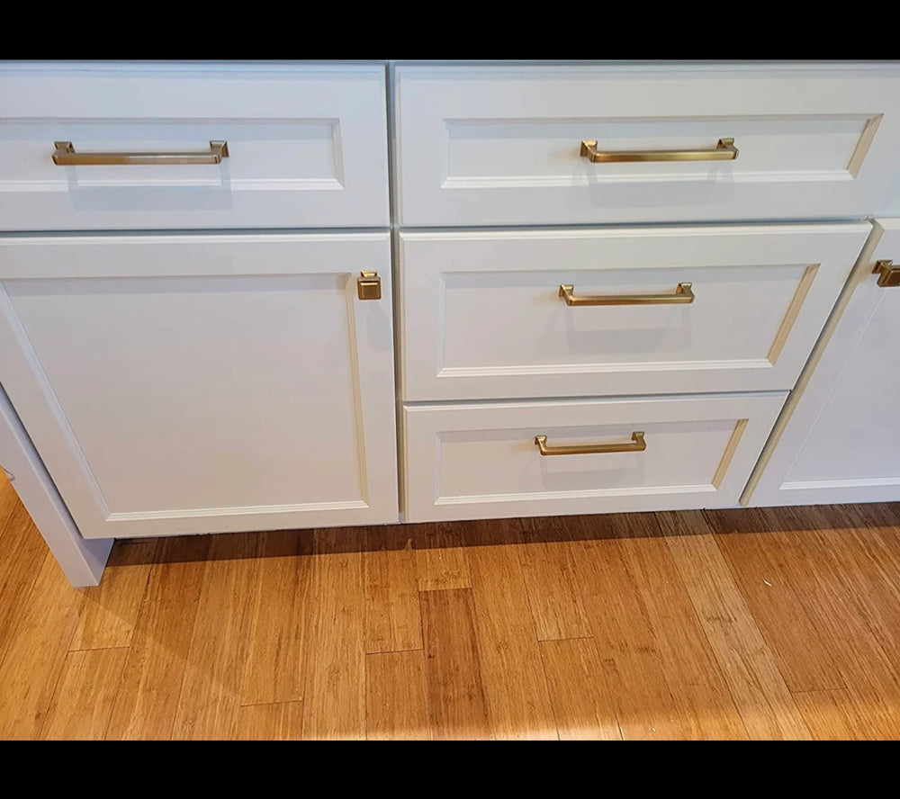 Champagne Bronze "Palm Beach" Cabinet Knobs and Pulls - Forge Hardware Studio