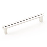 Smooth "Converse No.2" Polished Nickel Cabinet Knobs and Drawer Pulls - Forge Hardware Studio