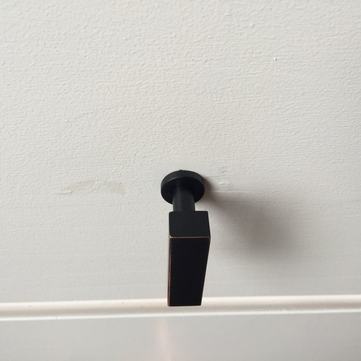 European T-Bar Bronze Cabinet Knob - Brass Cabinet Hardware 