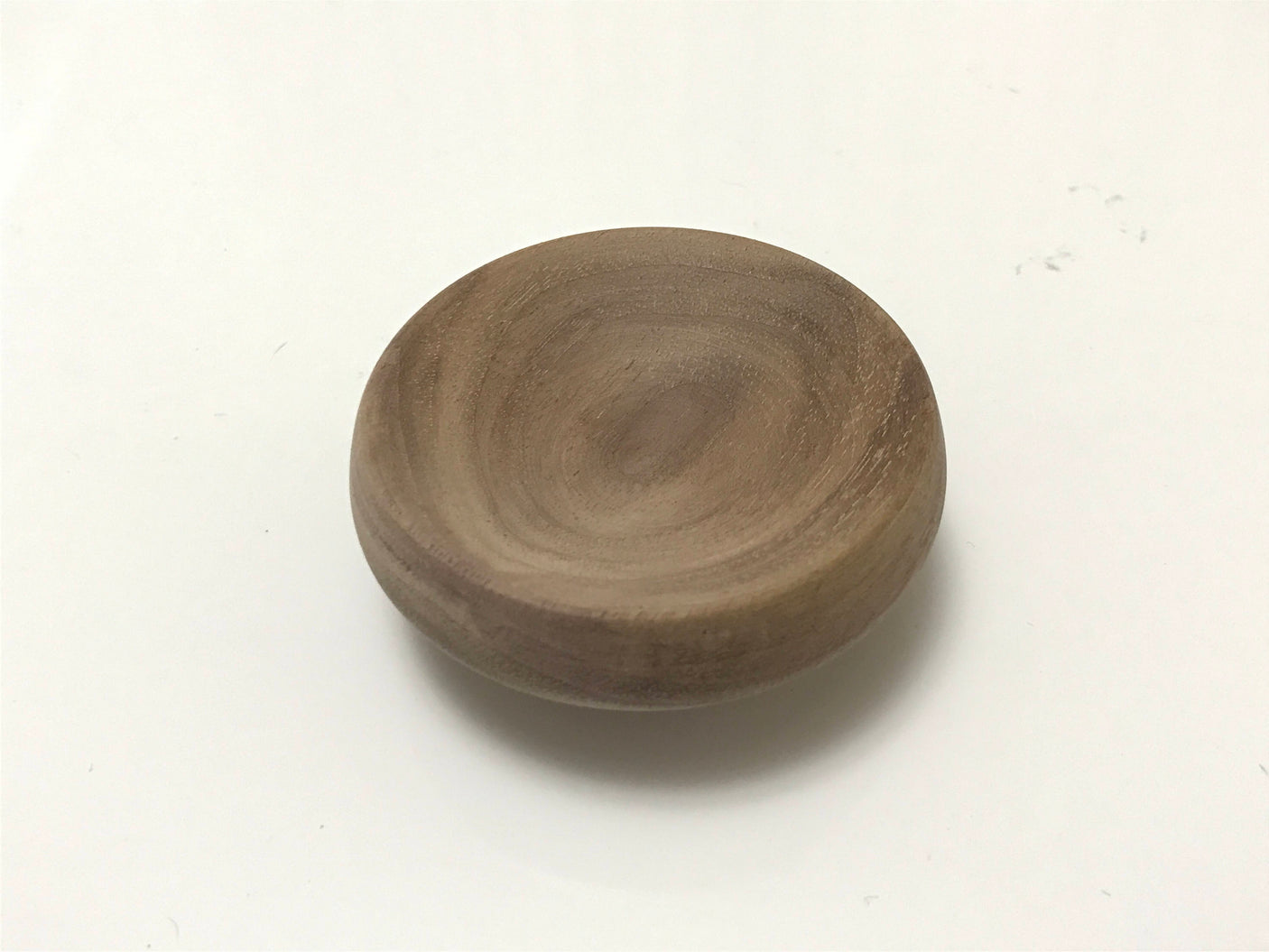Wood Drawer Knob - Mid-century Modern Cabinet Pulls - Kitchen Cabinet Hardware - Brass Cabinet Hardware 