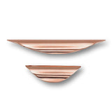 Luna Cabinet Knobs-Polished Copper Drawer Pull-Cabinet Handle - Forge Hardware Studio