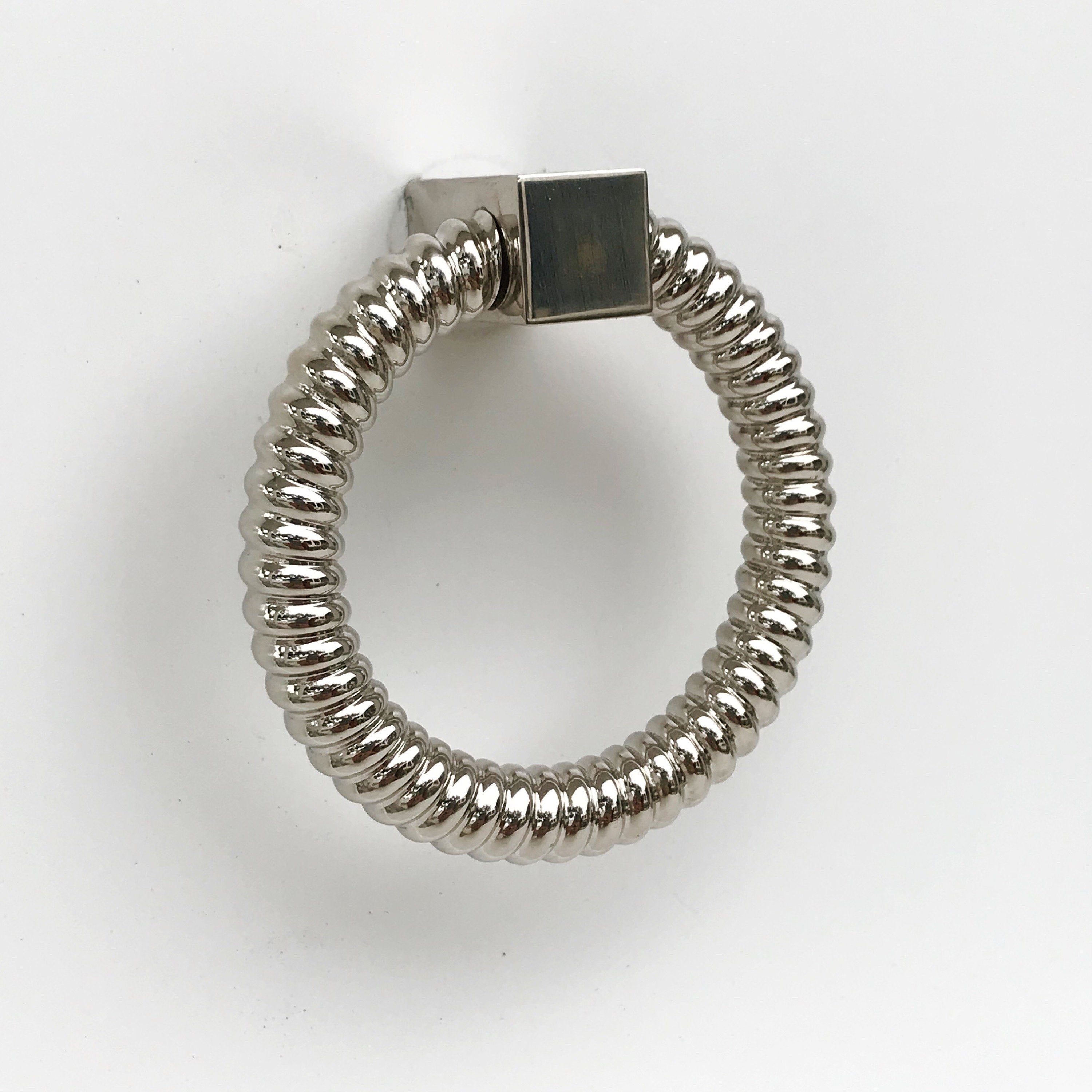Pull Rope Knob Polished Nickel