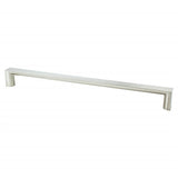 Brushed Nickel "Tila" Wide Drawer Pulls and Knob - Brass Cabinet Hardware 