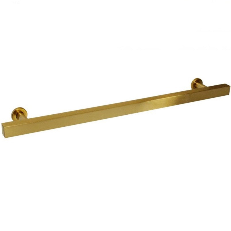 T-Bar "European" Brass - 8-13/16" Drawer Pull - [CLEARANCE] - Brass Cabinet Hardware 