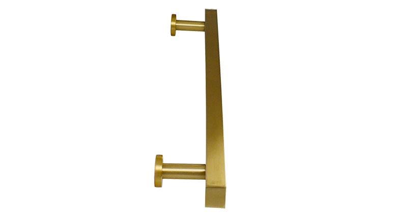 T-Bar "European" Brass - 8-13/16" Drawer Pull - [CLEARANCE] - Brass Cabinet Hardware 