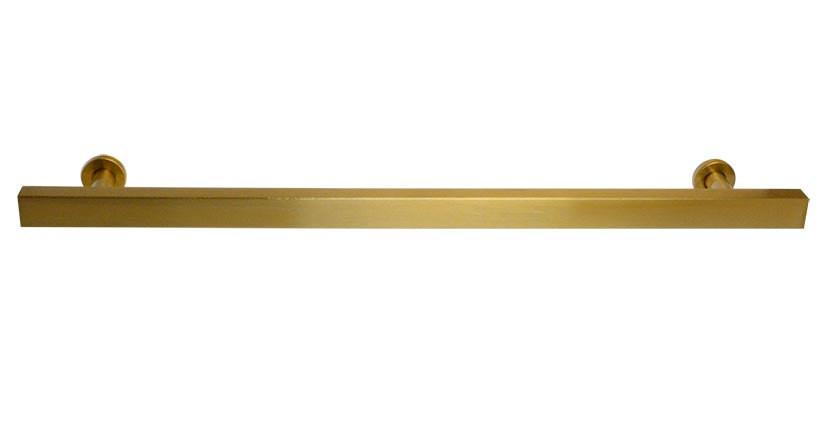 T-Bar "European" Brass - 8-13/16" Drawer Pull - [CLEARANCE] - Brass Cabinet Hardware 