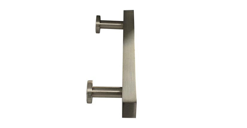European T-Bar Brushed Drawer Pulls-Cabinet Hardware - Brass Cabinet Hardware 