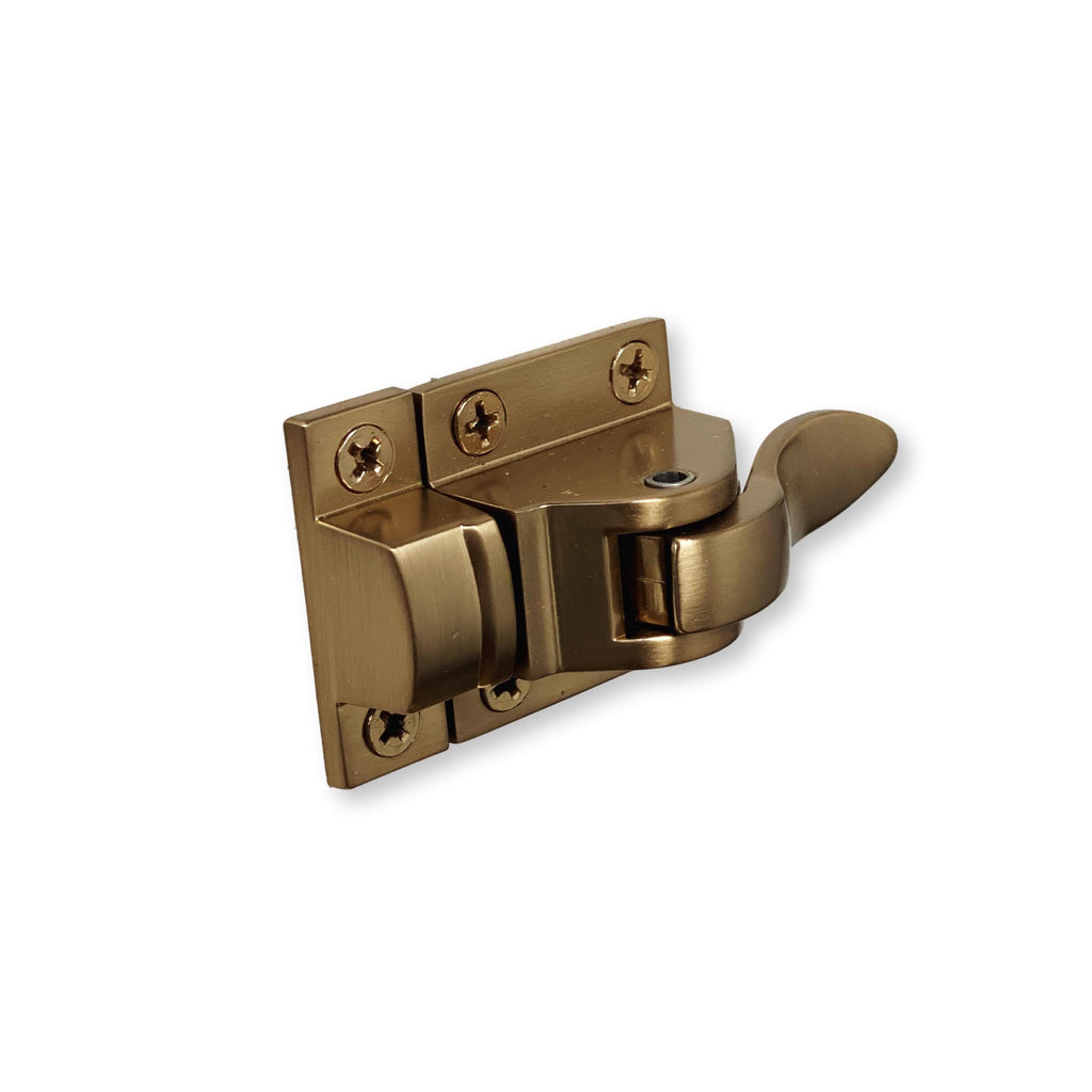 Champagne Bronze "Highline" Cabinet Latch - Forge Hardware Studio