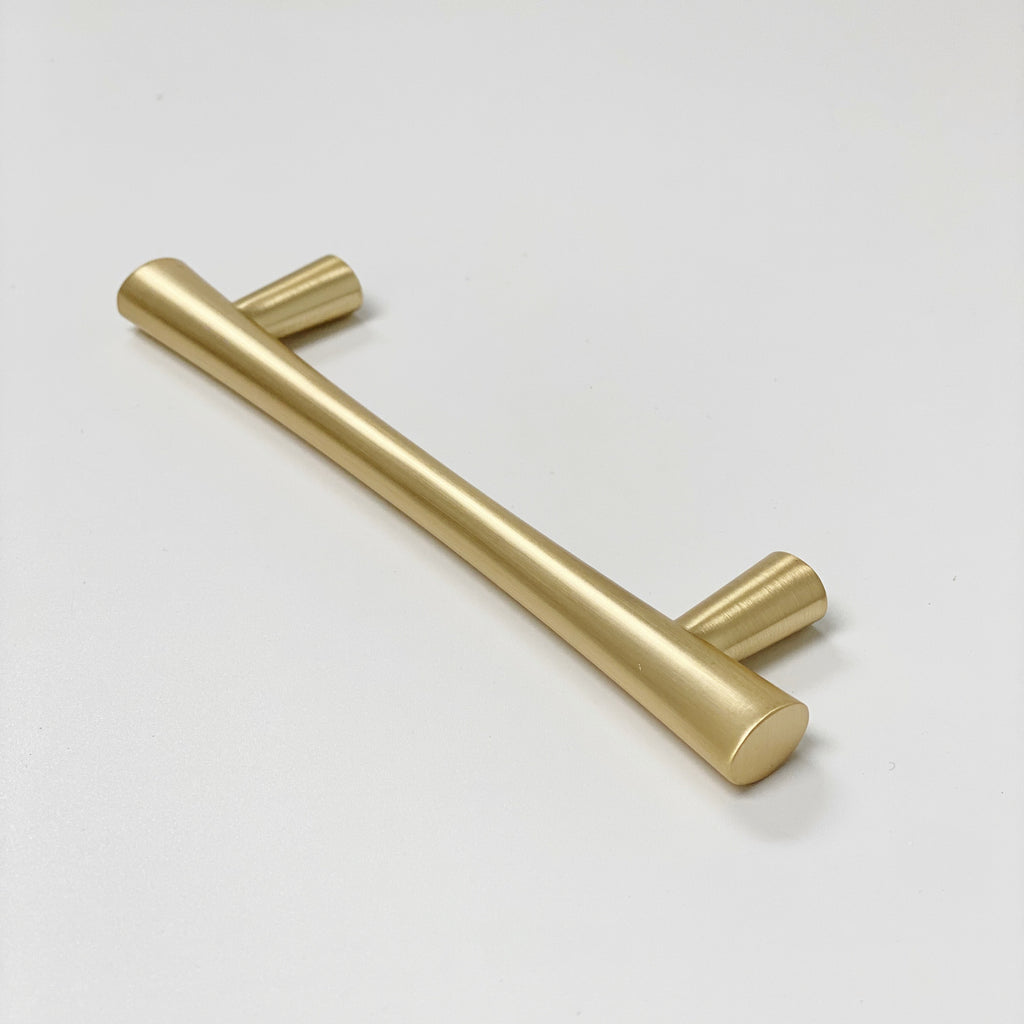 Satin Gold "Century" Cabinet Knobs and Drawer Pulls - Forge Hardware Studio