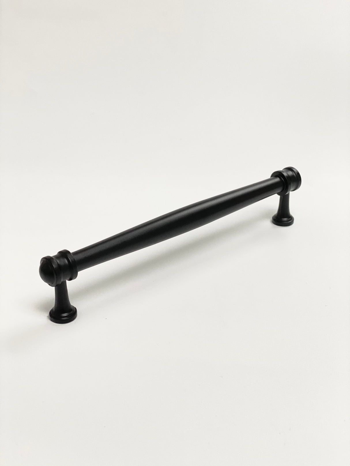 Matte Black "Mist" Drawer Pulls - Forge Hardware Studio