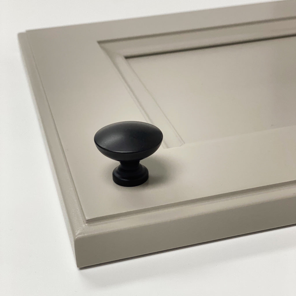 Loft Matte Black Knobs and Drawer Pulls - Forge Hardware Studio