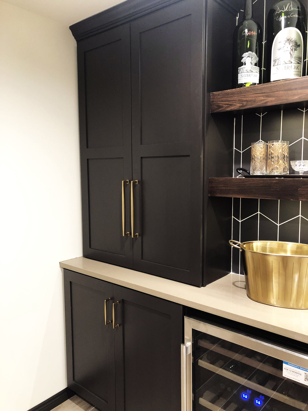 Kelly No.1 Brass Cabinet Drawer Pulls - Kitchen Drawer Handles - Forge Hardware Studio