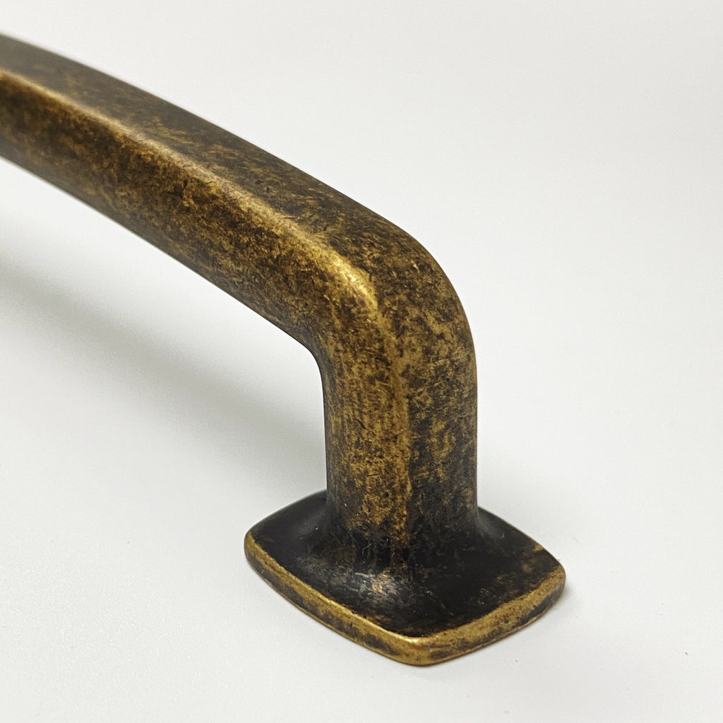 Distressed Bronze “Foundry” Drawer Pulls and Cabinet Knob - Cabinet Hardware - Forge Hardware Studio