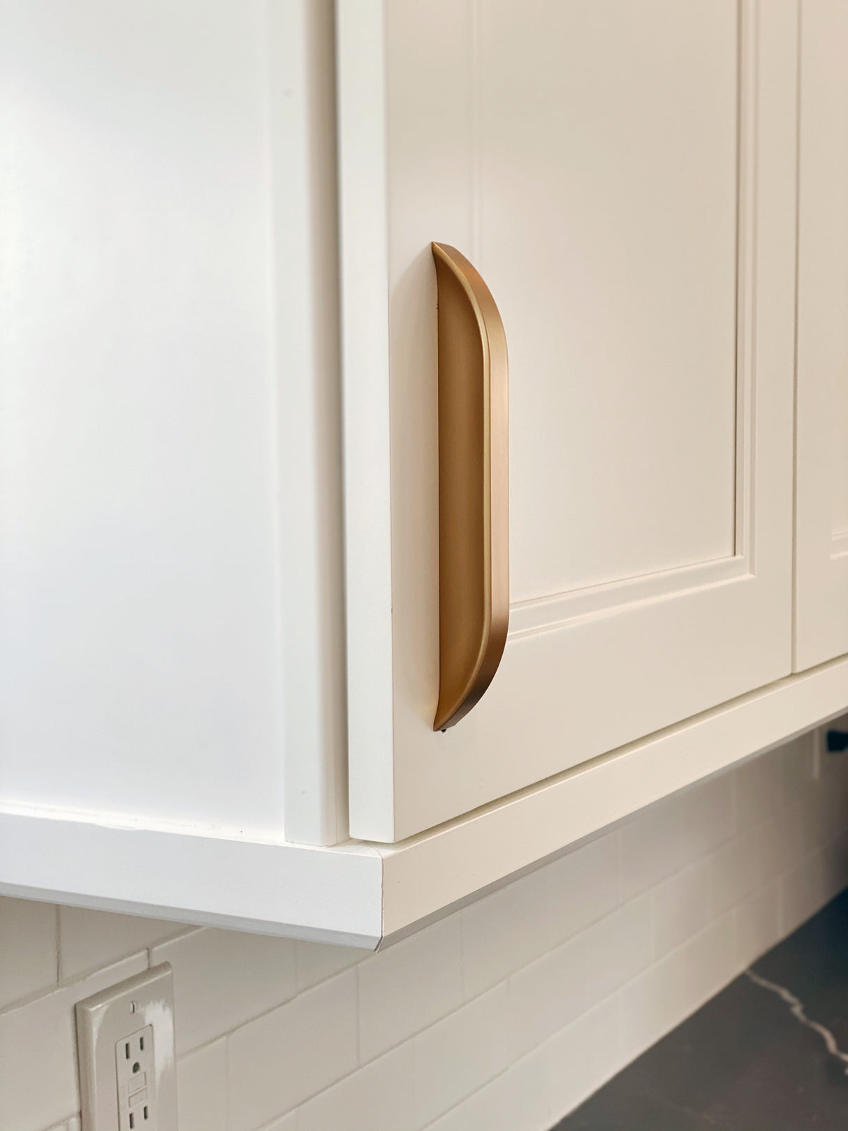 Mondrian Champagne Bronze Drawer Pulls - Cabinet Hardware - Forge Hardware Studio