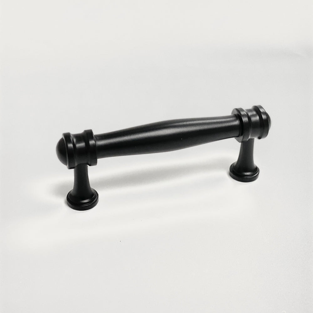 black dresser drawer handles Otryad 6-Drawer Wood Storage Cabinet with Concealed and Deep Drawers for Bedroom, Living Room, Entryway QSKB-YJ300 Meet Different Sizes Needs Modern Matte Black Beam Drawer