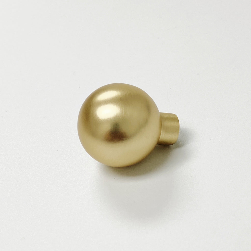 Satin Gold "Century" Cabinet Knobs and Drawer Pulls - Forge Hardware Studio