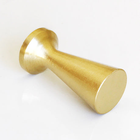 McCobb Style Brass Cabinet Knob-Mid-Century Modern Hardware - Brass Cabinet Hardware 