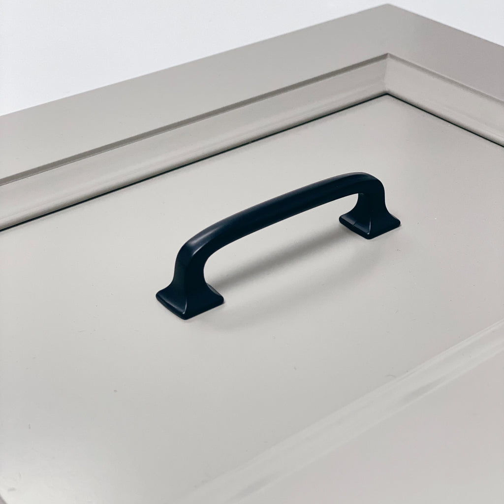 Loft Matte Black Knobs and Drawer Pulls - Forge Hardware Studio