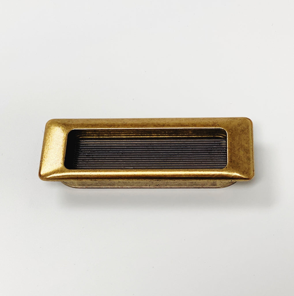 Recessed Antique Drawer Pulls - Closet Door and Drawer Handles - Forge Hardware Studio