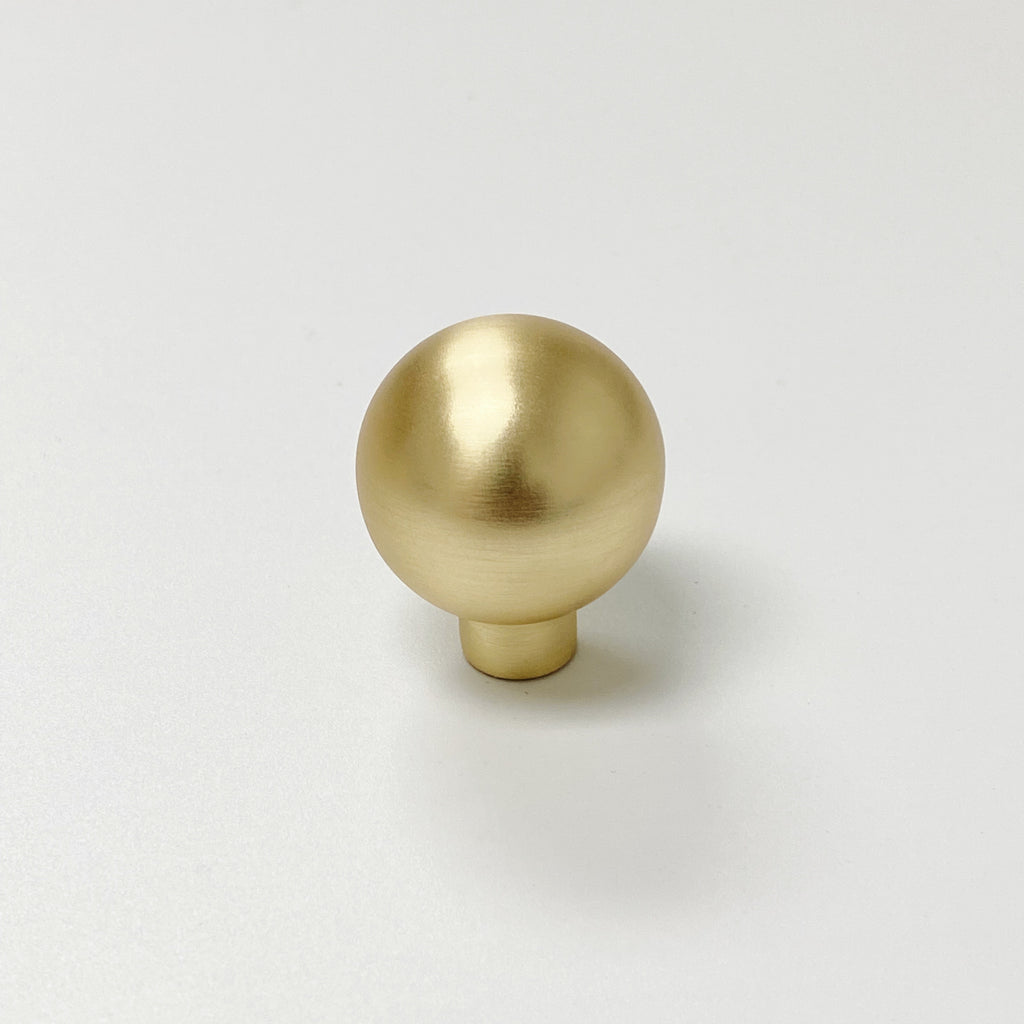 Satin Gold "Century" Cabinet Knobs and Drawer Pulls - Forge Hardware Studio