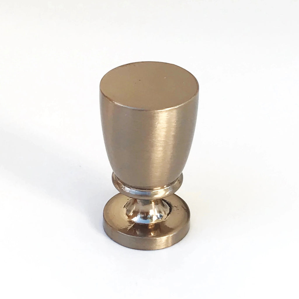 Mina Cone Champagne Bronze Cabinet Knob - Brass Cabinet Hardware 