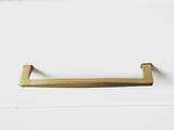 Kelly No.1 Brass Cabinet Drawer Pulls - Kitchen Drawer Handles - Brass Cabinet Hardware 