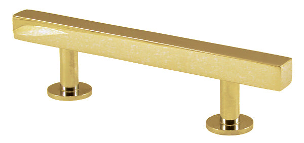 Lew's Hardware Polished Brass Bar Series - Brass Cabinet Hardware 
