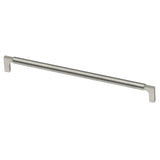 Paris Drawer Pulls and Knob in Satin Nickel - Brass Cabinet Hardware 