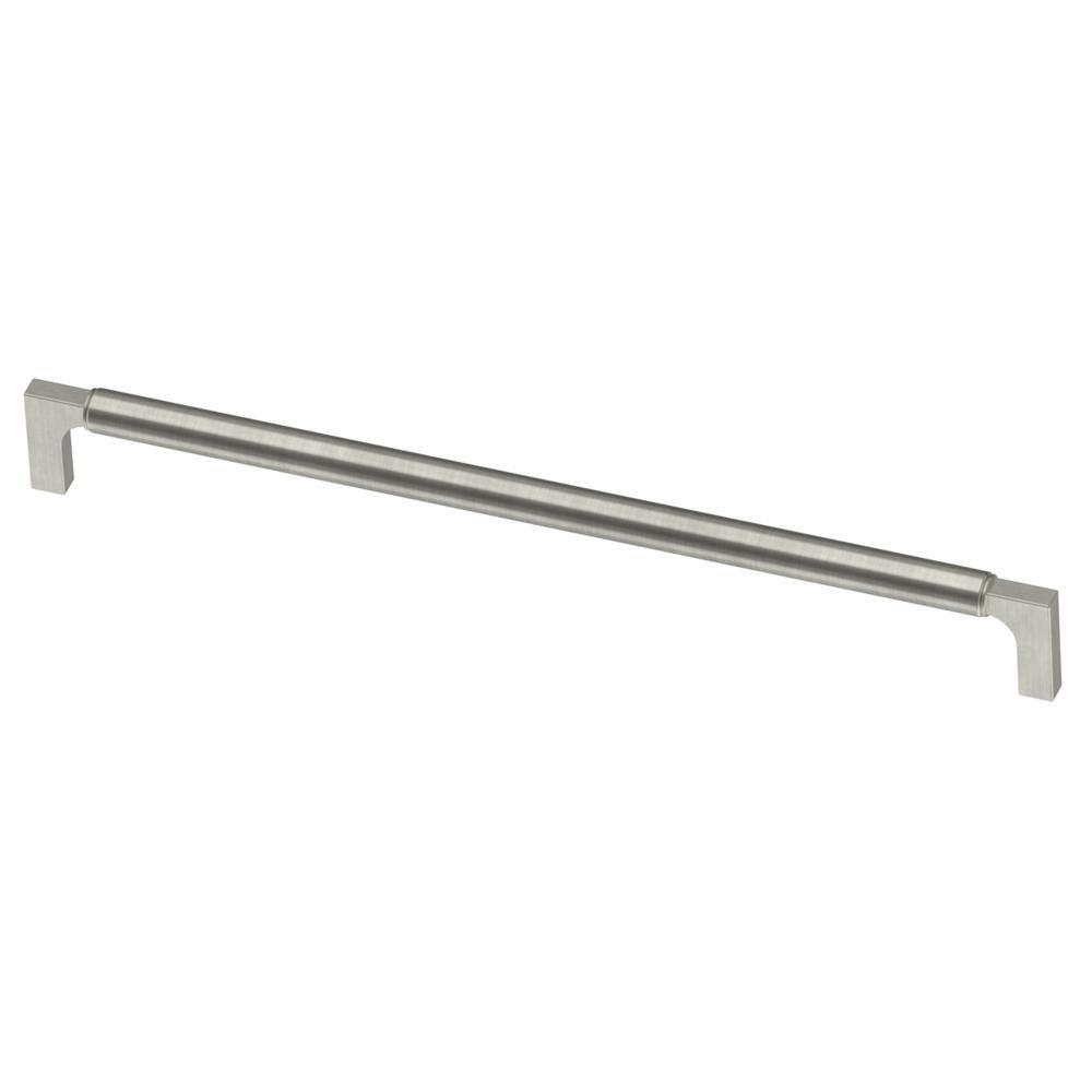 Paris Drawer Pulls and Knob in Satin Nickel - Brass Cabinet Hardware 