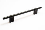 Line Matte Black Cabinet Knobs and Drawer Pulls - Brass Cabinet Hardware 