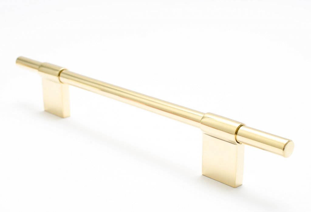 Line Brass Cabinet Knobs and Drawer Pulls - Brass Cabinet Hardware 